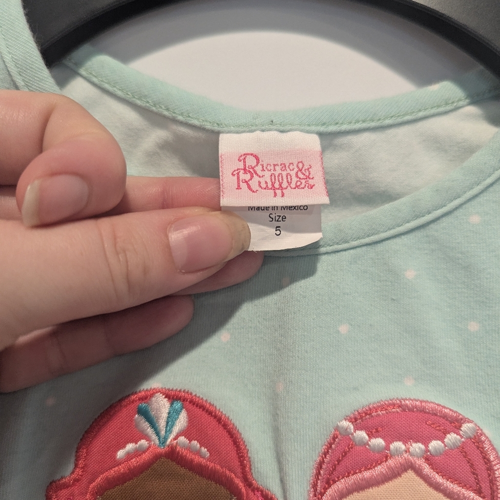 Ric Rack And Ruffles Mermaid Tank - Picture 4 of 5